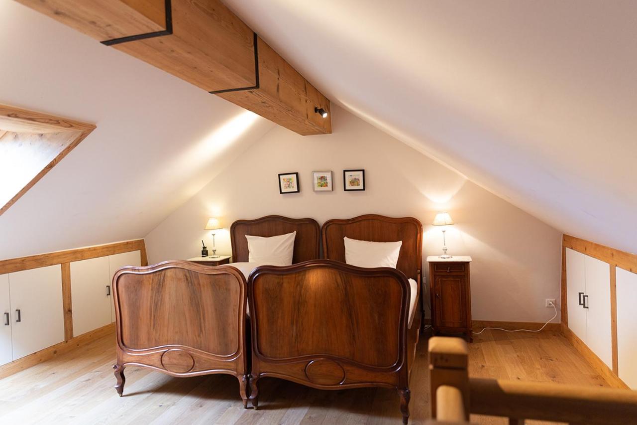 Gasthof Zum Schluessel La Meridienne Fribourg Sa Ueberstorf ภายนอก รูปภาพ