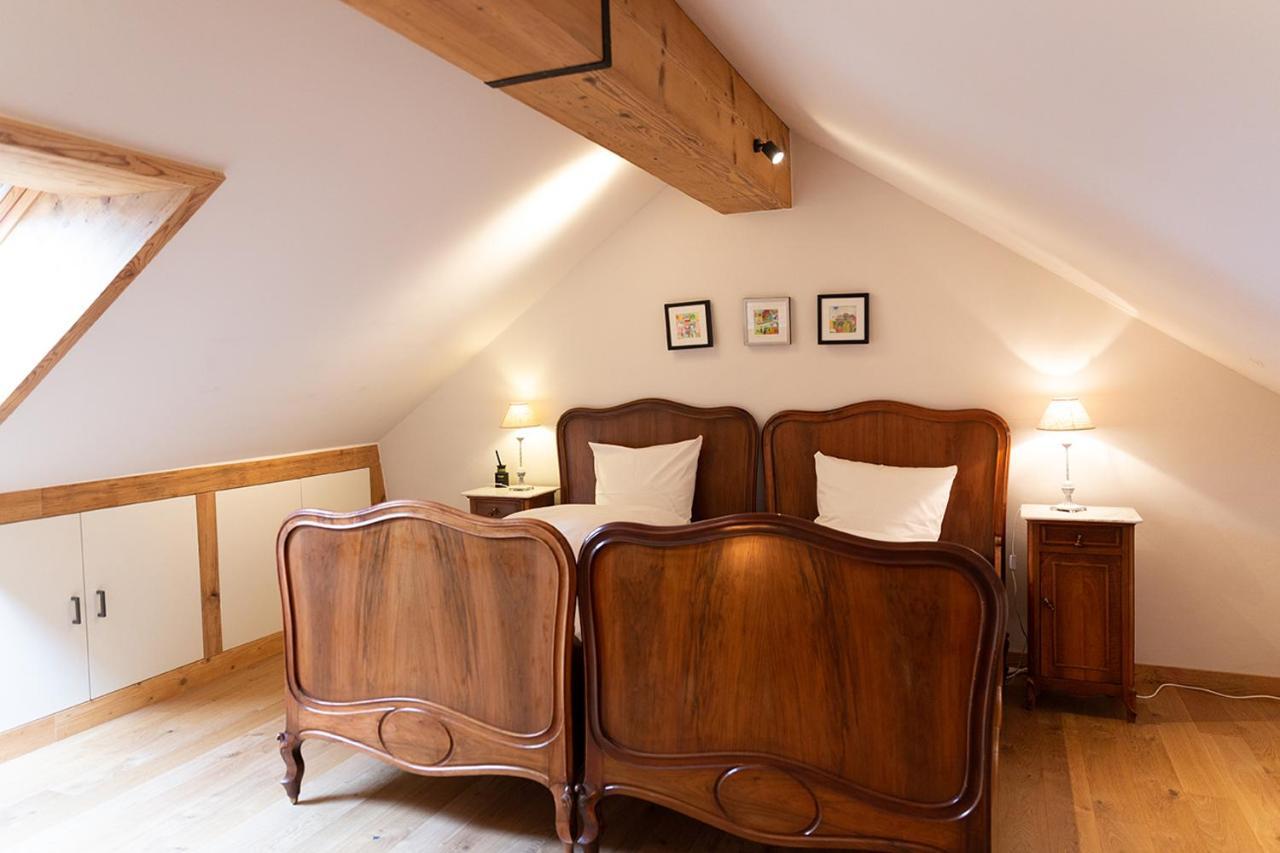 Gasthof Zum Schluessel La Meridienne Fribourg Sa Ueberstorf ภายนอก รูปภาพ